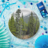 Wald-und Gebirgsszenen-Pappteller Pappteller (Party)