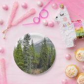 Wald-und Gebirgsszenen-Pappteller Pappteller (Party)