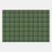 Wald- und Immergrün-Karodecke Geschenkpapier Set (Vorderseite)
