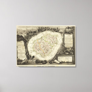 Wald und Landschaften Leinwanddruck