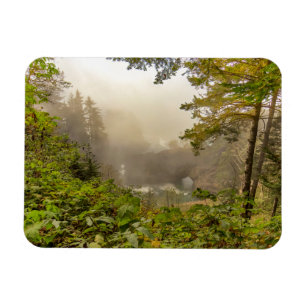 Wald- und Ozeanlandschaft Magnet