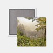 Wald- und Ozeanlandschaft Magnet (Vorderseite/Rückseite)