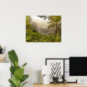 Wald- und Ozeanlandschaft Poster (Heimbüro)