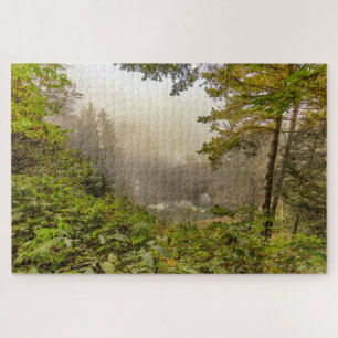 Wald- und Ozeanlandschaft Puzzle