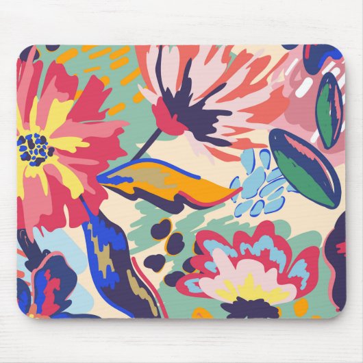 Wald und Rosen Mousepad (Vorne)