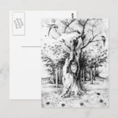 Wald- und Seefeld von Hieronymus Bosch Postkarte (Vorne/Hinten)
