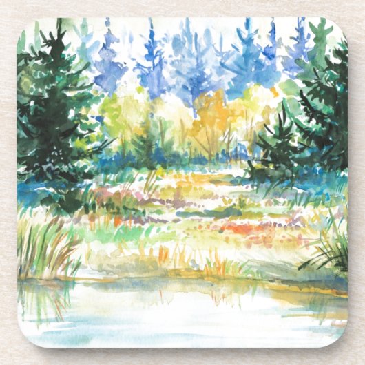 Wald Untersetzer (Vorderseite)