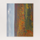 WALD VON BÄUMEN MIT HERBSTFARBEN PUZZLE (Vertikal)