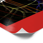 Wald von Dendrites Poster (Ecke)