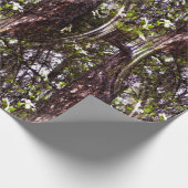Wald von Dogwoods... Geschenkpapier (Ecke)