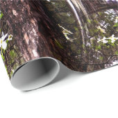 Wald von Dogwoods... Geschenkpapier (Rolleneckpunkt)