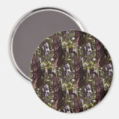 Wald von Dogwoods... Magnet (Vorderseite/Rückseite)