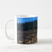 Wald von Lava, Oregon Kaffeetasse (Links)