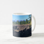 Wald von Lava, Oregon Kaffeetasse (VorderseiteRechts)