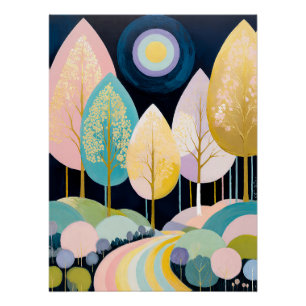 Wald von Lumina Poster