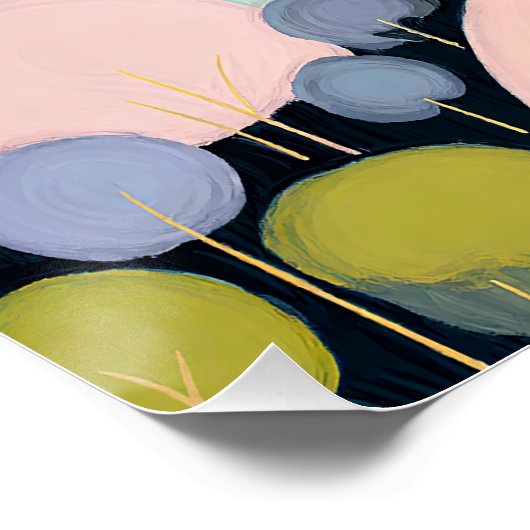 Wald von Lumina Poster (Ecke)