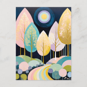 Wald von Lumina Postkarte