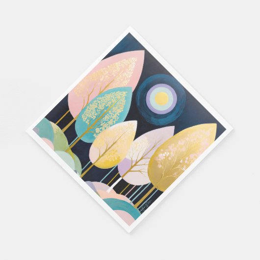 Wald von Lumina Serviette (Ecke)