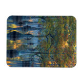 Wald von Pond Cypress Trees Magnet (Horizontal)