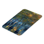Wald von Pond Cypress Trees Magnet (Linke Seite)