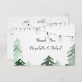 Wald, Waldsaitenleuchten, danke, Karte (Vorne/Hinten)