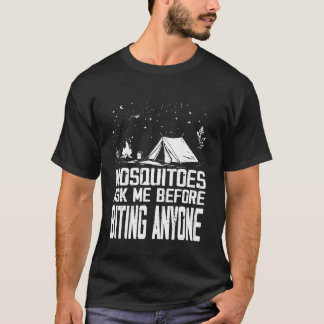 Wald Wandern Wildes Campen Wandern Sarkasmus Kinde T-Shirt