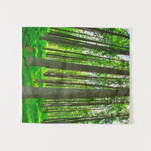 Wald Wandteppich (Vorderseite (Horizontal))