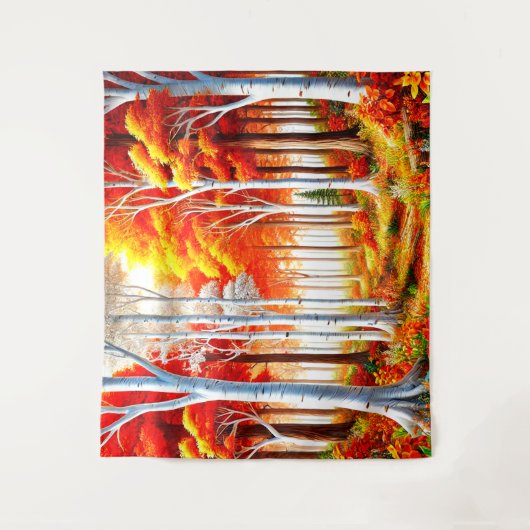 Wald Wandteppich (Vorderseite)