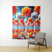 Wald Wandteppich (Beispiel)