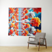 Wald Wandteppich (Beispiel (Horizontal))