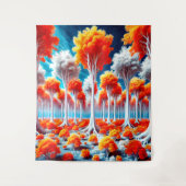 Wald Wandteppich (Vorderseite)