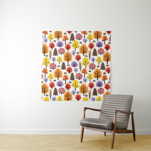 Wald Wandteppich (Beispiel)