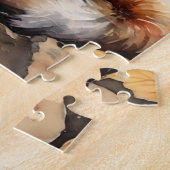 Wald Wasserfarben Fuchs Herbst Puzzle (Seite)
