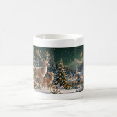 Wald-Weihnachtsbecher Kaffeetasse (Mittel)