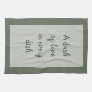 Wald - Weiße Küchentücher