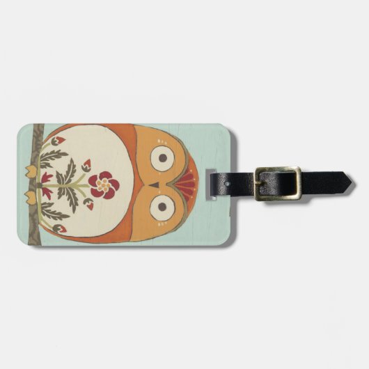 Wald Whimsy II Gepäckanhänger (Vorderseite horizontal)