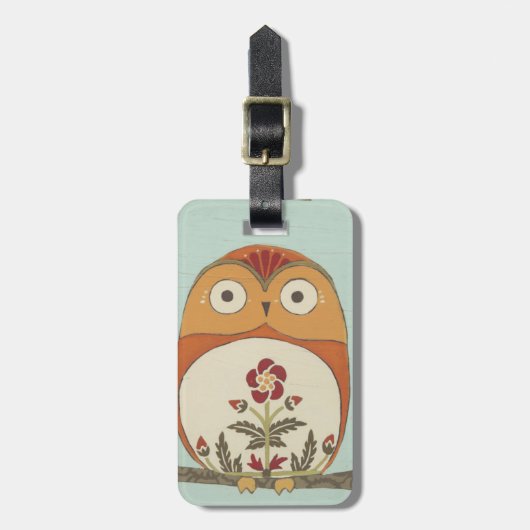 Wald Whimsy II Gepäckanhänger (Vorderseite vertikal)