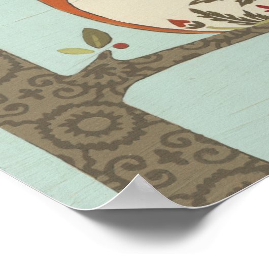 Wald Whimsy II Poster (Ecke)