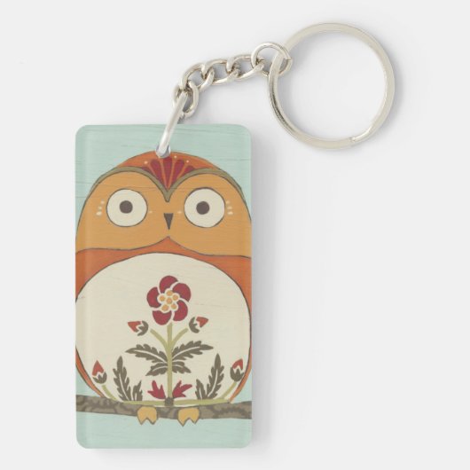 Wald Whimsy II Schlüsselanhänger (Rückseite)