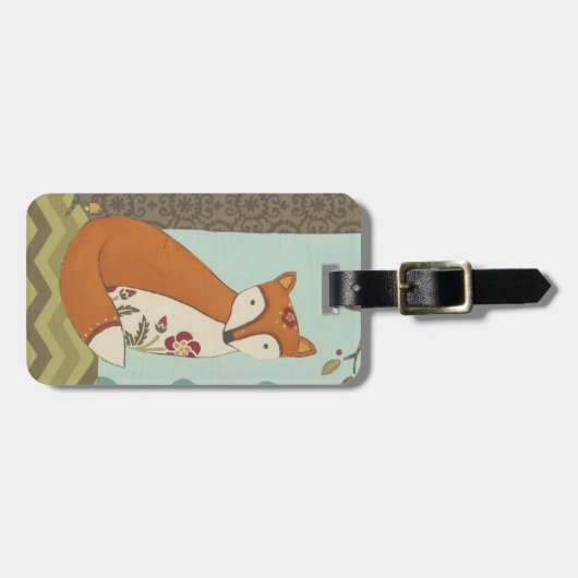 Wald Whimsy III Gepäckanhänger (Vorderseite horizontal)