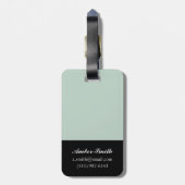 Wald Whimsy III Gepäckanhänger (Rückseite vertikal)