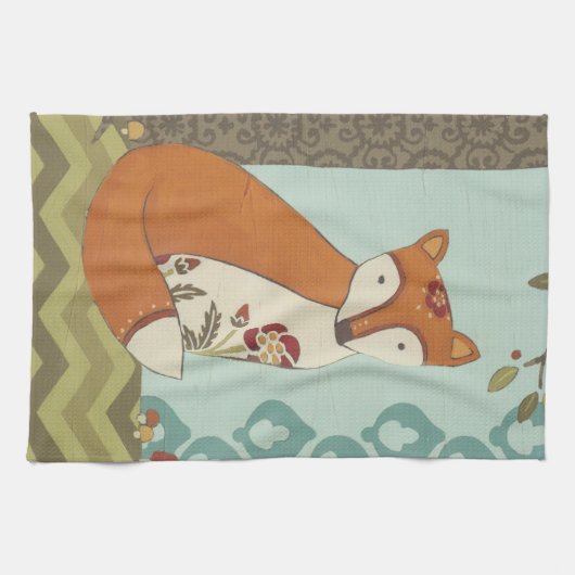 Wald Whimsy III Küchentuch (Horizontal)