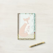 Wald Whimsy III Post-it Klebezettel (Auf Schreibtisch)