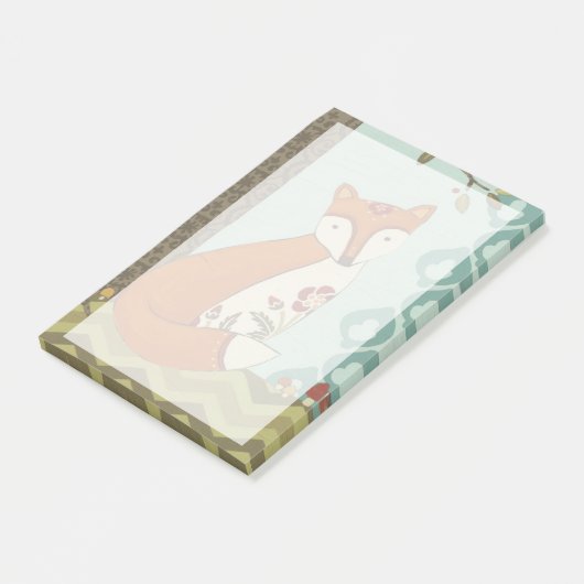 Wald Whimsy III Post-it Klebezettel (angewinkelt)