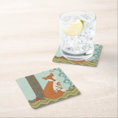 Wald Whimsy III Rechteckiger Pappuntersetzer (Vor Ort)