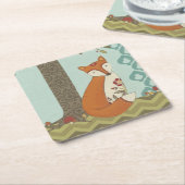 Wald Whimsy III Rechteckiger Pappuntersetzer (angewinkelt)