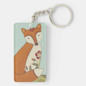 Wald Whimsy III Schlüsselanhänger (Rückseite)