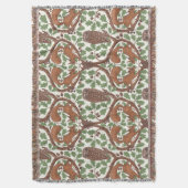 Wald-Whispers/Eichhörnchen und Eichhörnchen in der Decke (Vorderseite Vertikal)