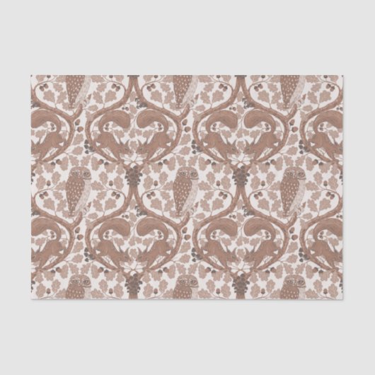 Wald-Whispers/Eichhörnchen und Eichhörnchen in der Seidenpapier (Vorderseite)