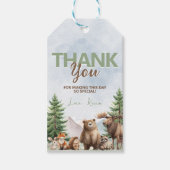 Wald-Wild-Eins-Wald-Geschenkanhänger Geschenkanhänger (Vorderseite)